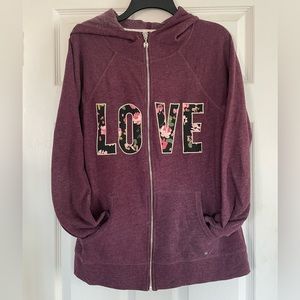 PINK Zip Up Hoodie